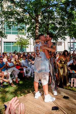 Celebrating Love and High Fashion - Josh and Lucas's Stunning Wedding at Galavan Center!