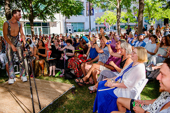 Celebrating Love and High Fashion - Josh and Lucas's Stunning Wedding at Galavan Center!