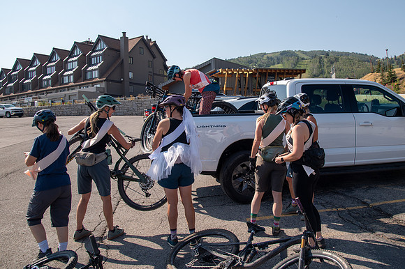 Bachelorette Mountain Bike Adventure Park City Utah2395