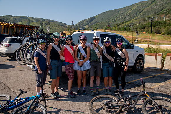 Bachelorette Mountain Bike Adventure Park City Utah2377