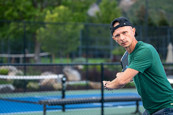 Coach Lance Lagerquist Pickleball Athlete Portraits Pepperwood Sandy Utah1302