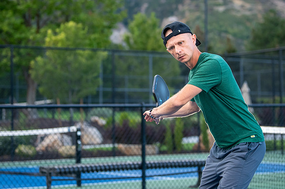 Coach Lance Lagerquist Pickleball Athlete Portraits Pepperwood Sandy Utah1326