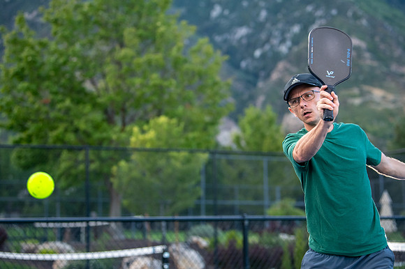Coach Lance Lagerquist Pickleball Athlete Portraits Pepperwood Sandy Utah1354