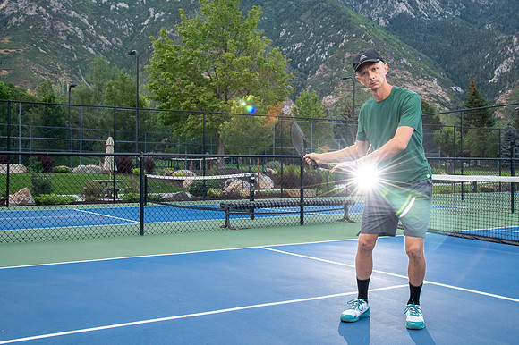 Coach Lance Lagerquist Pickleball Athlete Portraits Pepperwood Sandy Utah4565