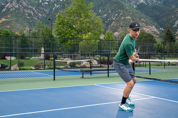Coach Lance Lagerquist Pickleball Athlete Portraits Pepperwood Sandy Utah4569