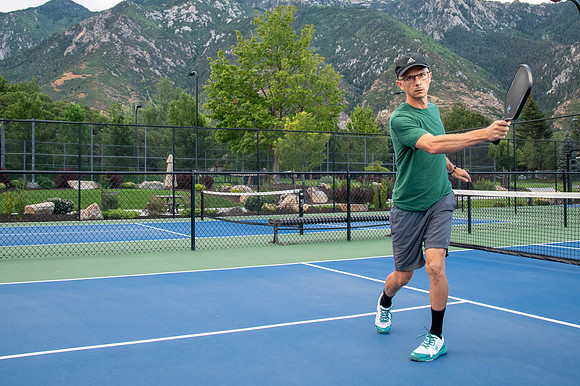Coach Lance Lagerquist Pickleball Athlete Portraits Pepperwood Sandy Utah4582