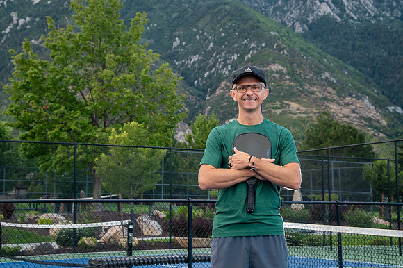 Coach Lance Lagerquist Pickleball Athlete Portraits Pepperwood Sandy Utah4607
