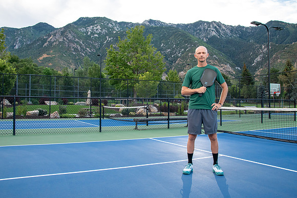 Coach Lance Lagerquist Pickleball Athlete Portraits Pepperwood Sandy Utah4611