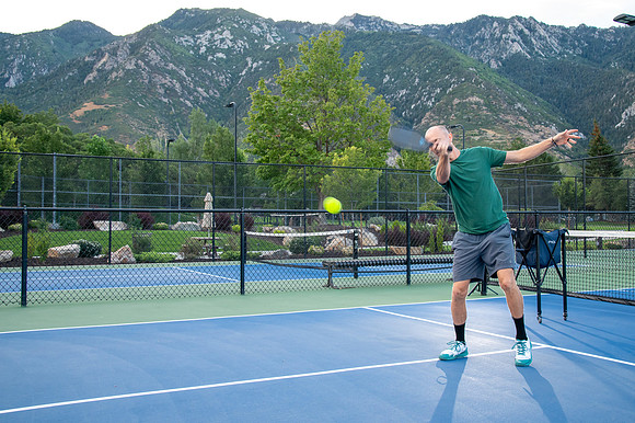 Coach Lance Lagerquist Pickleball Athlete Portraits Pepperwood Sandy Utah4639