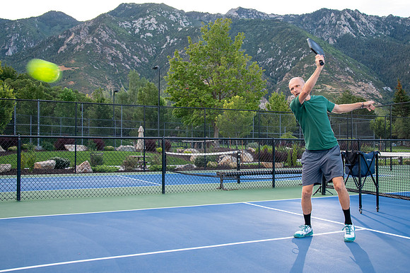 Coach Lance Lagerquist Pickleball Athlete Portraits Pepperwood Sandy Utah4640