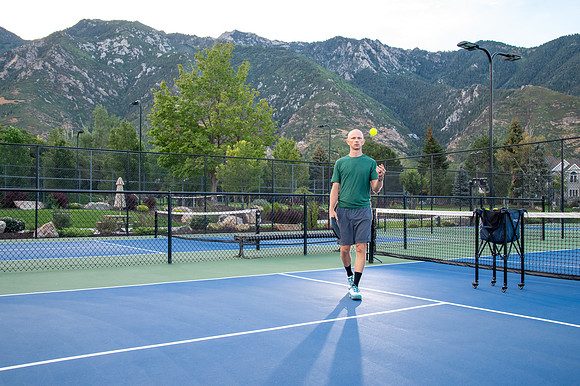 Coach Lance Lagerquist Pickleball Athlete Portraits Pepperwood Sandy Utah4643