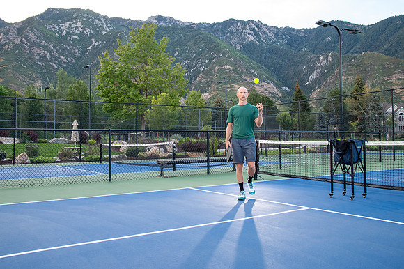 Coach Lance Lagerquist Pickleball Athlete Portraits Pepperwood Sandy Utah4647