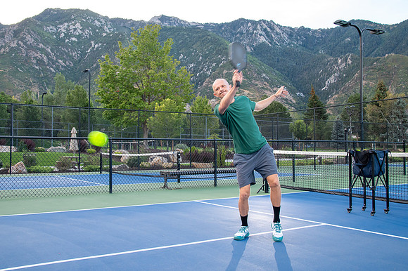 Coach Lance Lagerquist Pickleball Athlete Portraits Pepperwood Sandy Utah4650