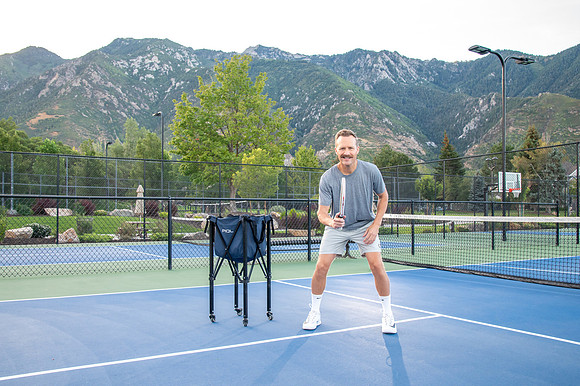 Coach Lance Lagerquist Pickleball Athlete Portraits Pepperwood Sandy Utah4758