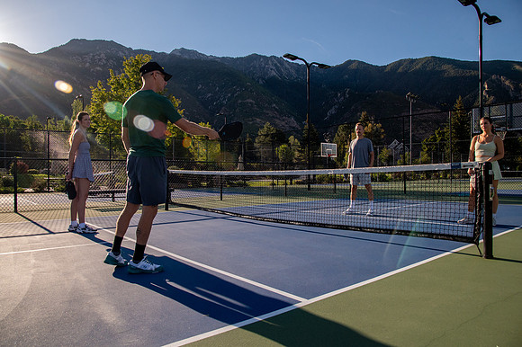 Coach Lance Lagerquist Pickleball Athlete Portraits Pepperwood Sandy Utah5148