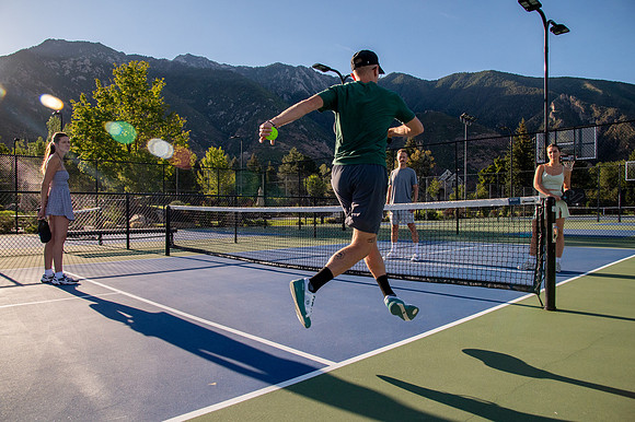 Coach Lance Lagerquist Pickleball Athlete Portraits Pepperwood Sandy Utah5151