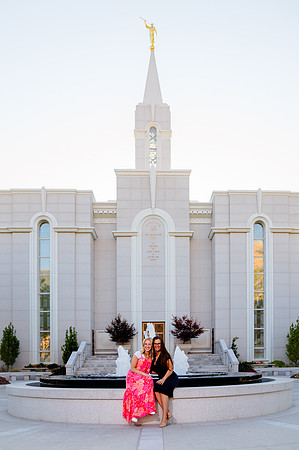 Missionary Photoshoot: Isabelle Petersen at Bountiful Temple