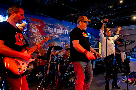 Rosie and the Thorns Rock the Stage at Redemption in Herriman020374