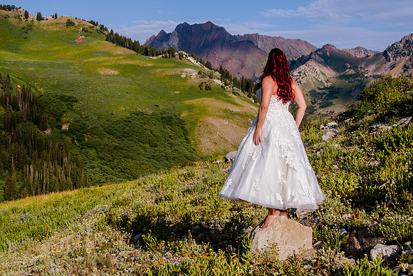 Rick and Stephanie in Albion Basin-4063