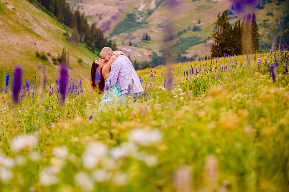 Rick and Stephanie in Albion Basin-2362
