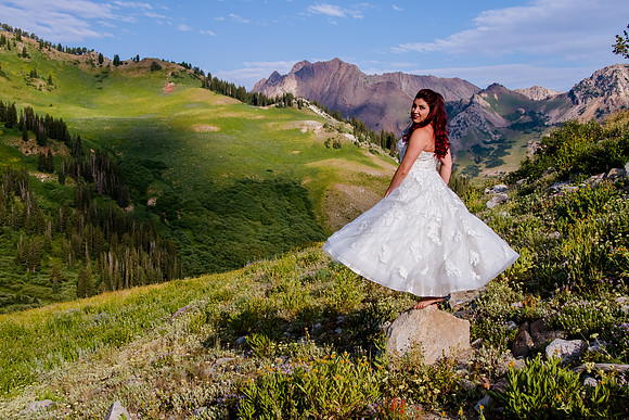 Rick and Stephanie in Albion Basin-3926