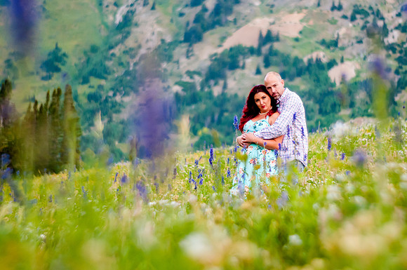Rick and Stephanie in Albion Basin-9574