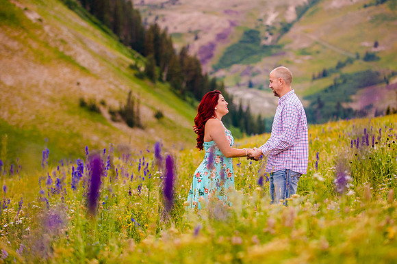 Rick and Stephanie in Albion Basin-2352