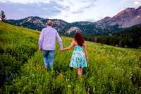 Rick and Stephanie in Albion Basin-2208