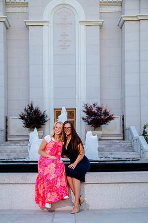 Missionary Photoshoot: Isabelle Petersen at Bountiful Temple