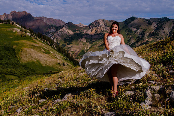 Rick and Stephanie in Albion Basin-4401