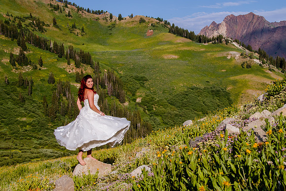 Rick and Stephanie in Albion Basin-4143