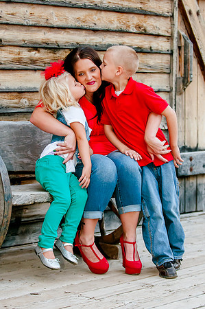 Kisses for mom