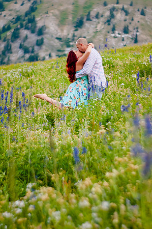 Rick and Stephanie in Albion Basin-9535