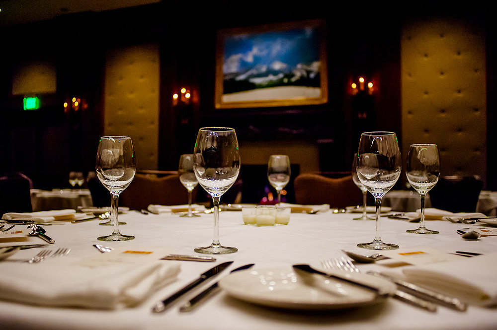 Gala Dinner at Deer Valley/Park City/Stein Eriksen Lodge/Mountain Lodge/Dinner in the mountains of Park City, Utah