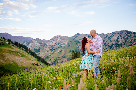Rick and Stephanie in Albion Basin-2435