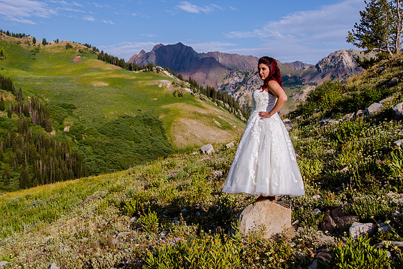 Rick and Stephanie in Albion Basin-4070