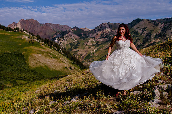 Rick and Stephanie in Albion Basin-4345