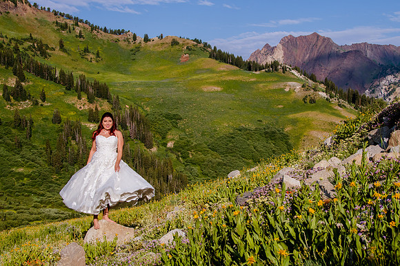 Rick and Stephanie in Albion Basin-4139