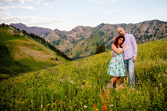 Rick and Stephanie in Albion Basin-2428