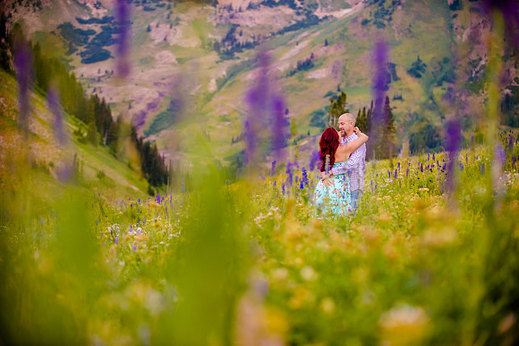 Rick and Stephanie in Albion Basin-2298