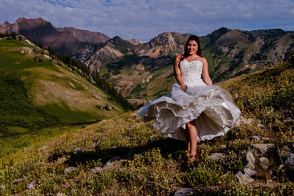 Rick and Stephanie in Albion Basin-4402