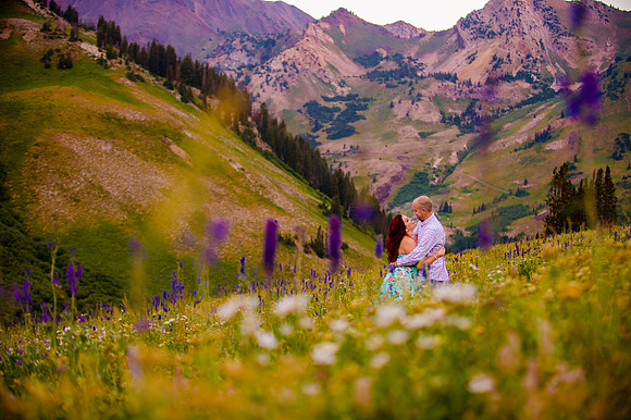 Rick and Stephanie in Albion Basin-2332