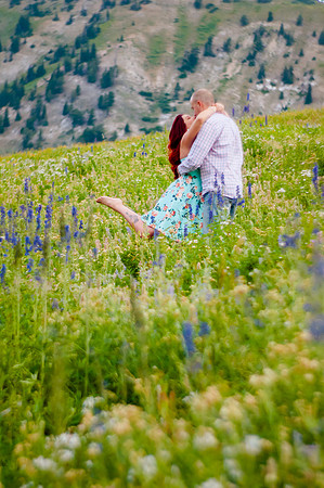 Rick and Stephanie in Albion Basin-9526