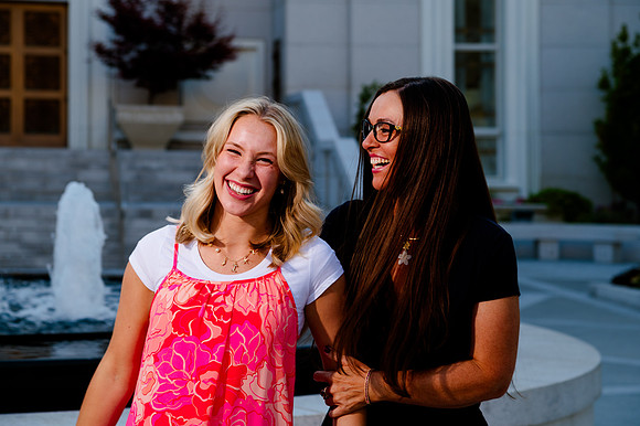 Missionary Photoshoot: Isabelle Petersen at Bountiful Temple