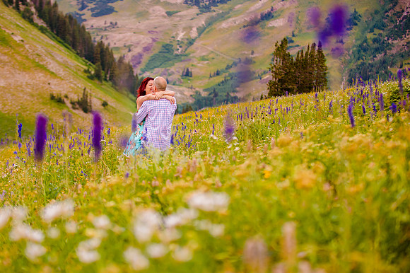 Rick and Stephanie in Albion Basin-2361-2