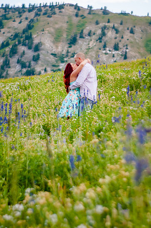 Rick and Stephanie in Albion Basin-9522