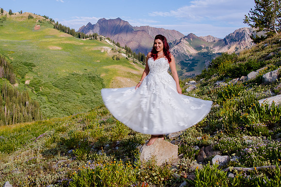 Rick and Stephanie in Albion Basin-4011