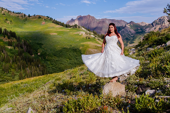 Rick and Stephanie in Albion Basin-3921