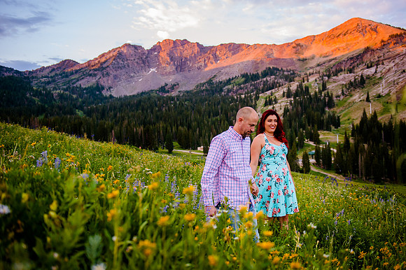 Rick and Stephanie in Albion Basin-2201