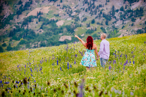 Rick and Stephanie in Albion Basin-2267